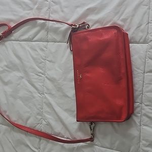 Cole Haan Red Leather Purse